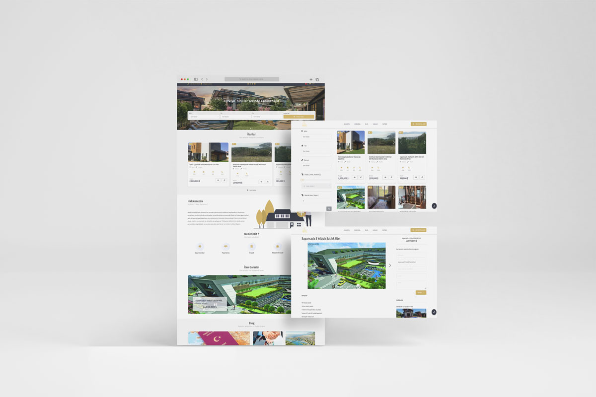 Sakarya Meral Gayrimenkul Global Web Sitesi Tamamlandı